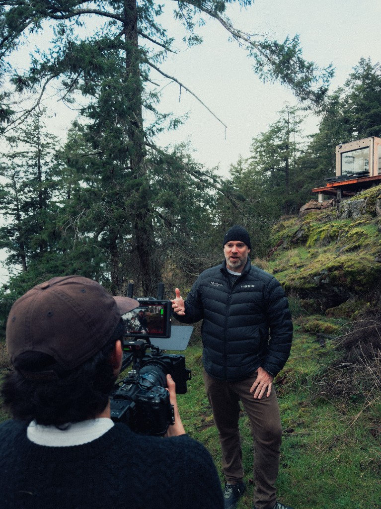 On-location interview with Hewing Haus founder