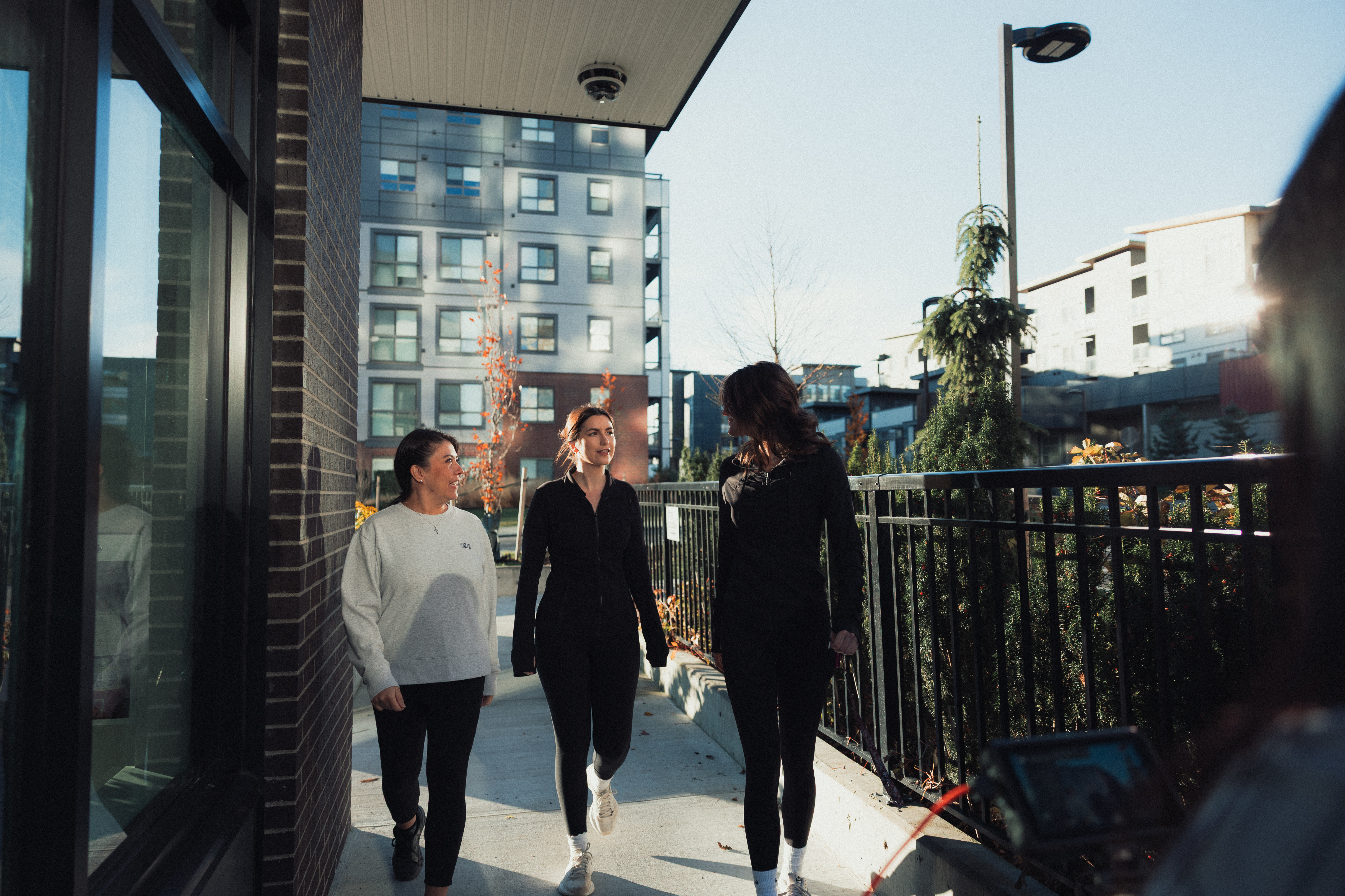 Lifestyle content filming on location